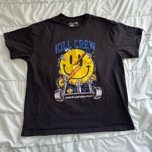 Kill Crew Black Graphic Tee